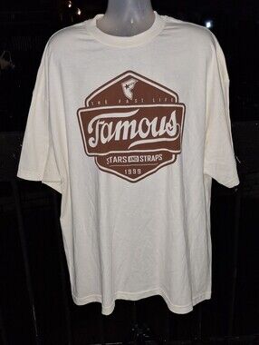 NWOT FAMOUS STARS & STRAPS T Shirt Size 3XL